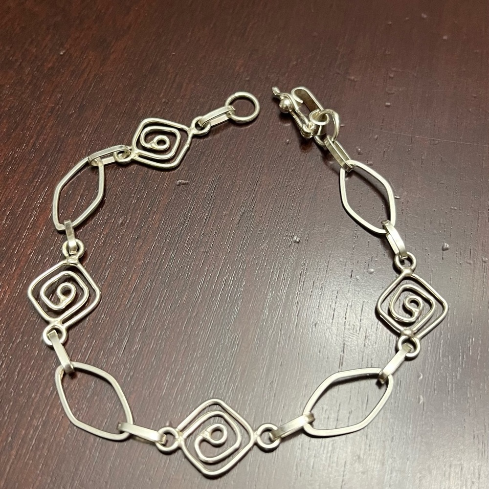 Silver bracelet